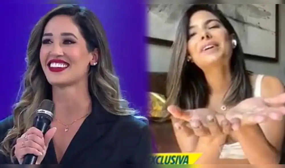 Tepha Loza contó en "En boca de todos" cómo surgió su romance con Sergio peña. Foto: composición/captura América TV