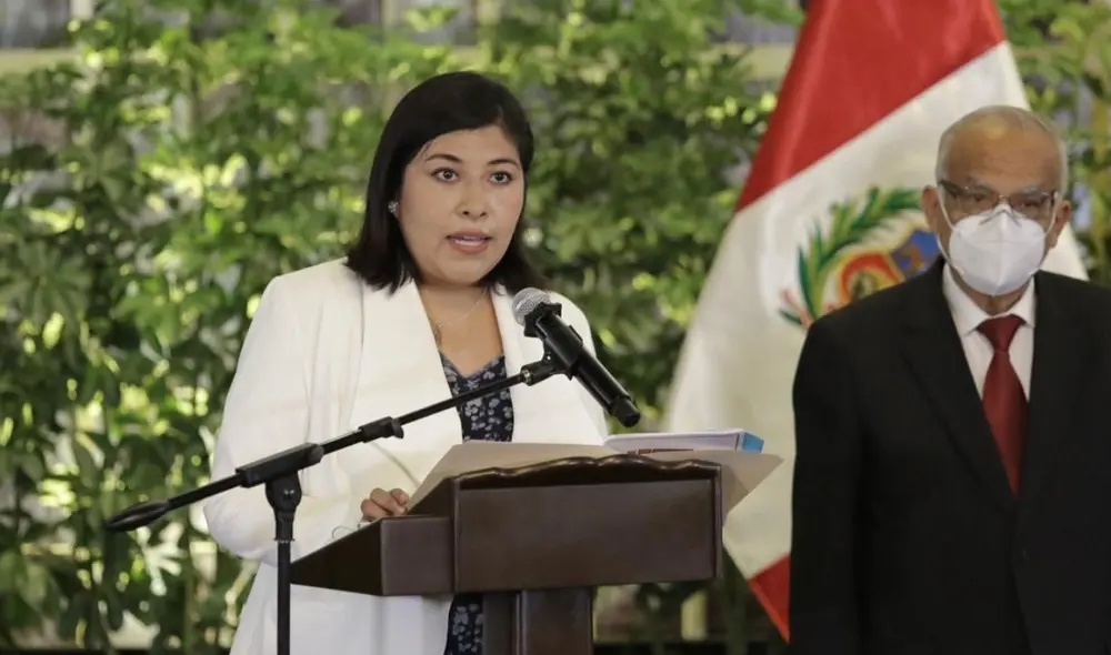 Betssy Chávez lidera la cartera de Trabajo y Promoción del Empleo desde octubre de 2021. Foto: Gerardo Marín/La República