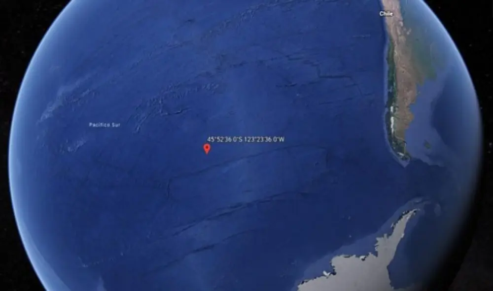 El Punto Nemo es usado por las agencias espaciales de Rusia, Europa y Japón como "cementerio espacial". Foto: meteored