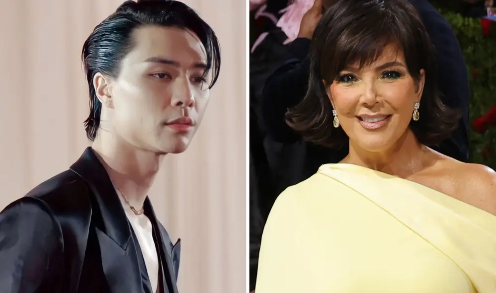 Johnny de NCT asistió a la MET Gala 2022 en Nueva York y sorprendió a sus fans con interacción con Kris Jenner en la red carpet. Video: VOGUE