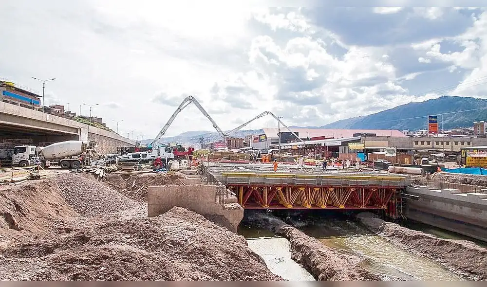 OBRA. Es parte del programa de mejoramiento del transporte a lo largo de 6.8 kilómetros. Foto: La República