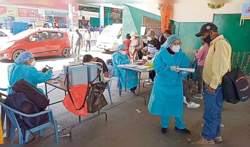 Baja asistencia. Población no acude a vacunarse. Foto: La República/Rodrigo Talavera