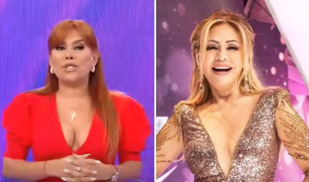 Magaly comentó sobre la polémica entre Tula Rodríguez y la primera esposa de Javier Carmona. Foto: captura ATV - difusión