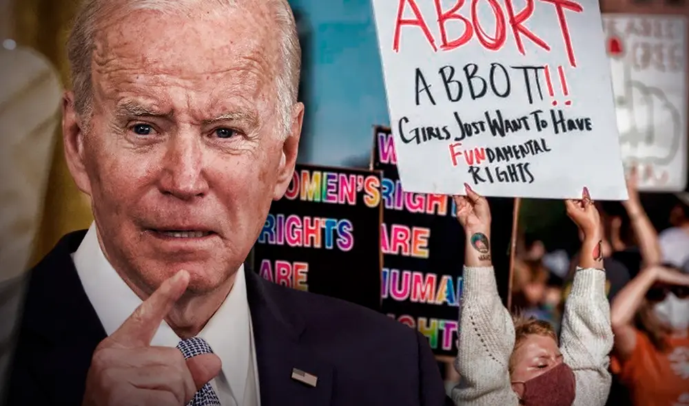 Biden asegura que ha ordenado a sus asesores que estudiaran “una variedad de posibles resultados en los casos pendientes ante la Corte Suprema". Foto: Composición LR/AFP