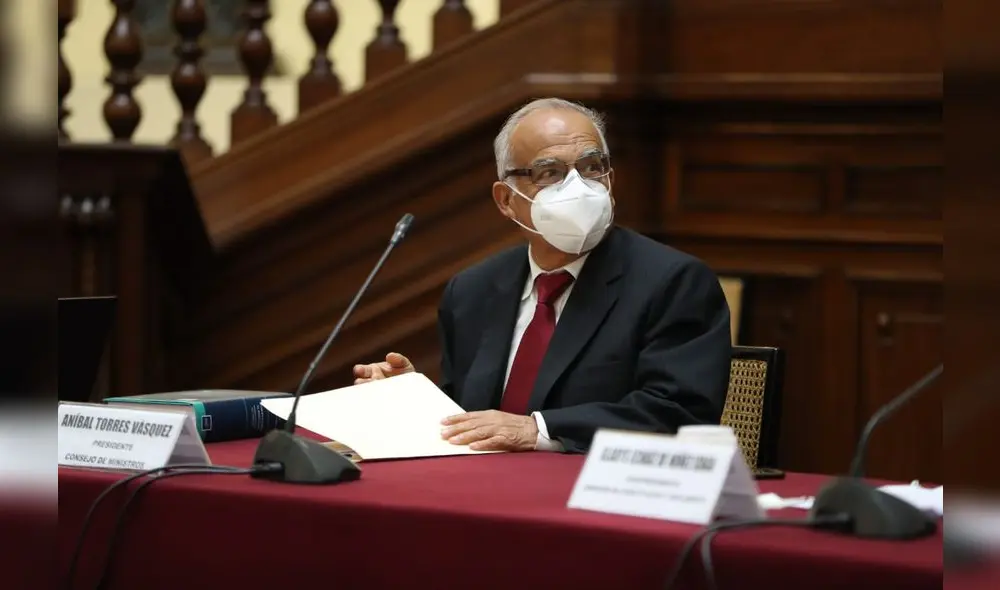 Aníbal Torres aclaró que el Ejecutivo respetará la decisión que adopte el Parlamento respecto al proyecto. Foto: PCM