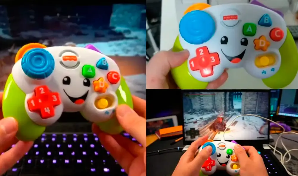 Para usar este mando solo se necesita un cable que se conecte con la consola. Foto: Vandal