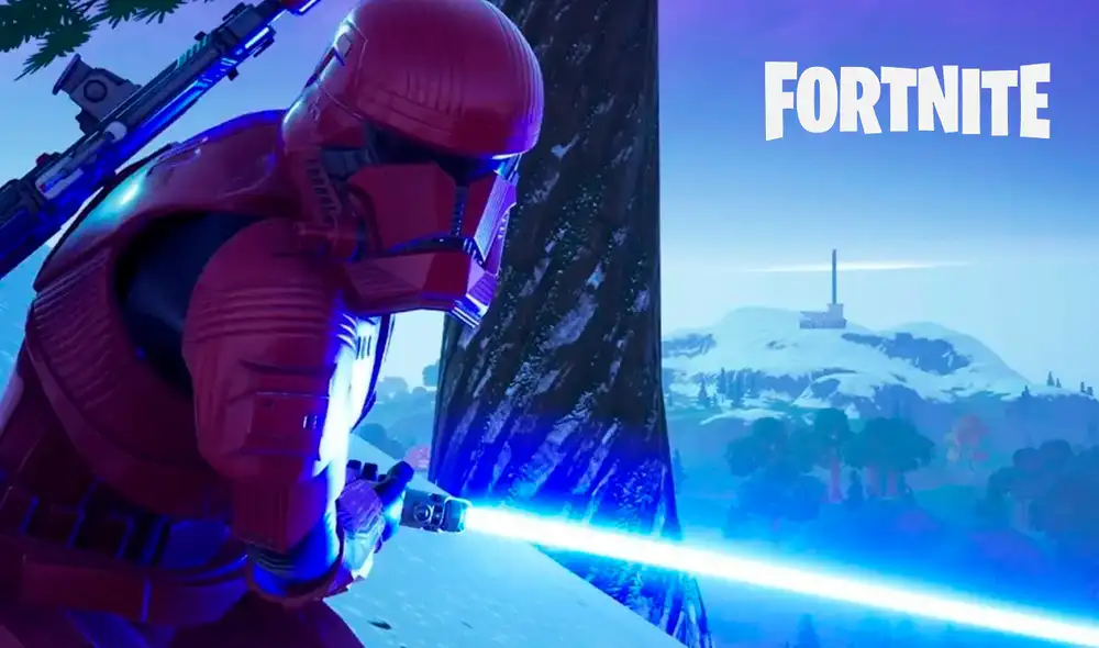 Las skins de Star Wars y los sables de luz estarán en Fortnite hasta el próximo 17 de mayo. Foto: Fortnite - composición La República Las skins de Star Wars y los sables de luz estarán en Fortnite hasta el próximo 17 de mayo. Foto: Fortnite - composición La República
