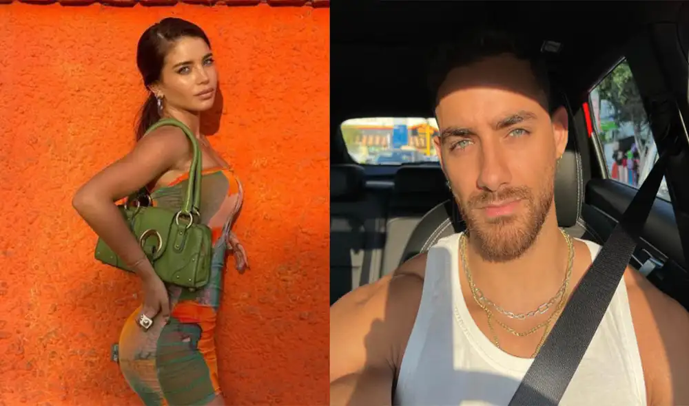 La pareja acudió al set de "Amor y fuego" para presentar su nueva canción. Foto: Composición LR/ Flavia Laos Instagram/Austin Palao Instagram La pareja acudió al set de "Amor y fuego" para presentar su nueva canción. Foto: Composición LR/ Flavia Laos Instagram/Austin Palao Instagram