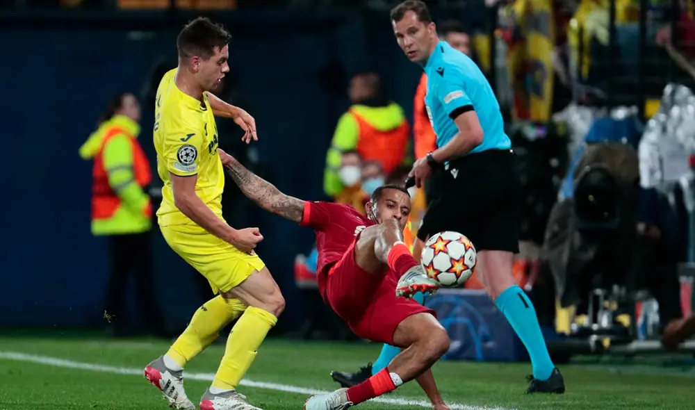 Este es el segundo cruce entre Villarreal y Liverpool por la Champions League. Foto: EFE