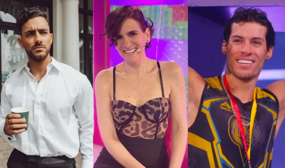 Gigi compara a Patricio Parodi y Austin Palao luego de que Flavia Laos y el cantante visitaran su programa. Foto: composición Willax/ Instagram/ captura de América TV Gigi compara a Patricio Parodi y Austin Palao luego de que Flavia Laos y el cantante visitaran su programa. Foto: composición Willax/ Instagram/ captura de América TV