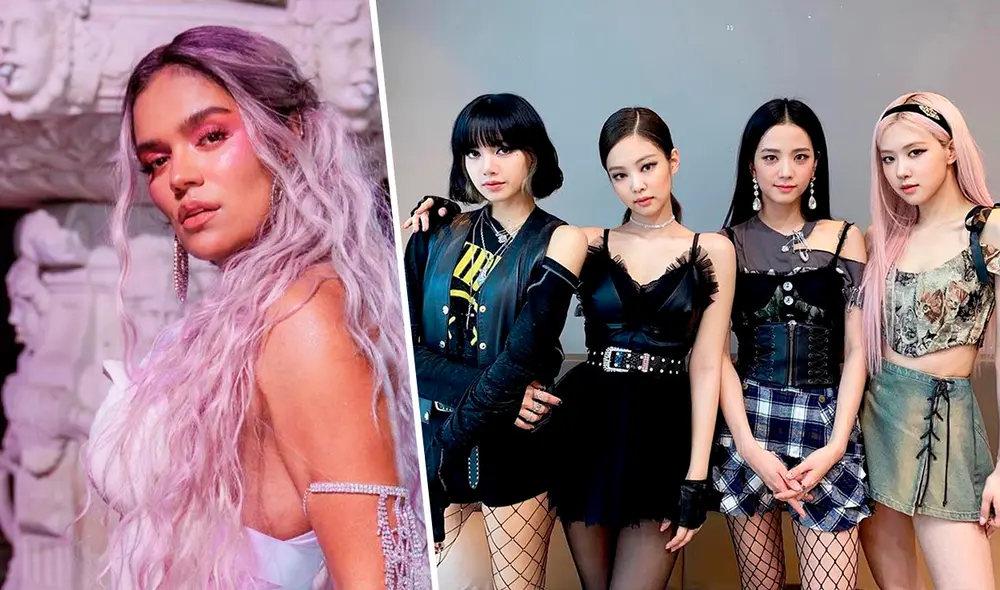 BLACKPINK y Karol G: fans apoyan una futura colaboración de las artistas. Foto: captura YouTube/YG