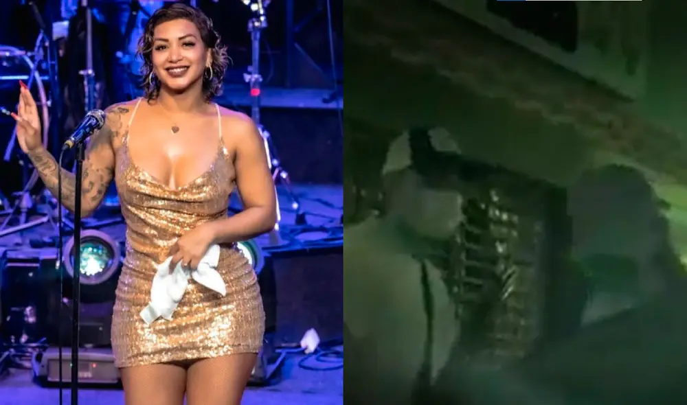 Paula Arias y Eduardo Rabanal intentaron pasar desapercibidos luciendo unas gorras y mascarillas. Foto: composición Paula Arias/Instagram, captura ATV.