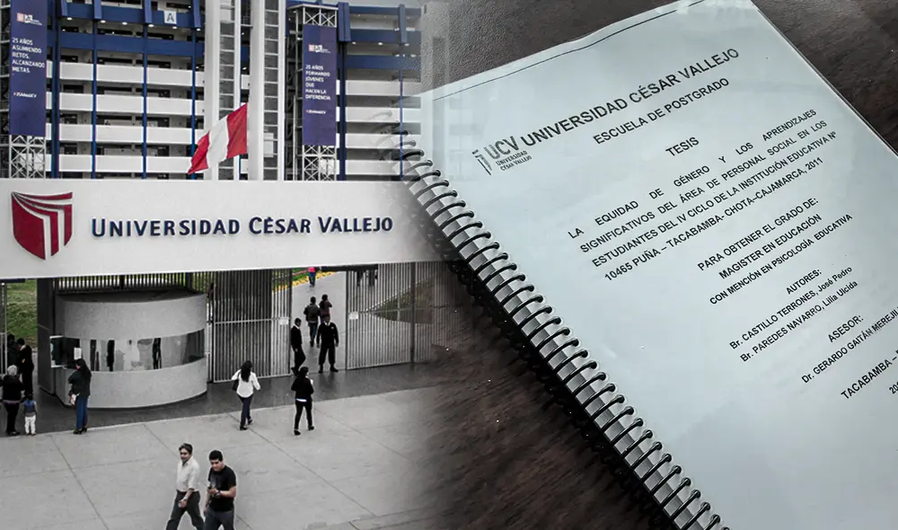 Tras la denuncia de plagio, la Universidad Cesar Vallejo se pronunció y señaló que se investigará la tesis de la pareja presidencial. Foto: composición LR/Jazmín Ceras/captura Panorama