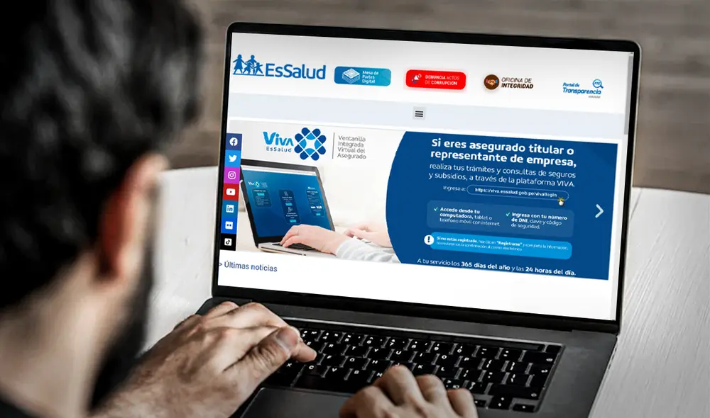En el portal web de Essalud, también podrás consultar el centro médico al cual fuiste asignado para recibir atención. Foto: composición LR/Jazmín Ceras