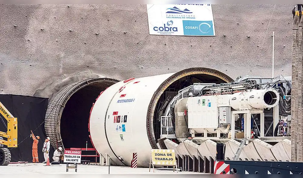 Paralizada. Hace cinco años se suspendieron las obras mayores de Majes II. Consorcio exige una adenda por sistema de riego. Foto: La República