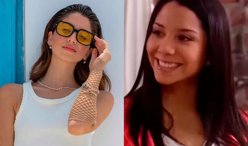 Karime Scander es la actriz de 23 años que se suma al elenco de "Al fondo hay sitio". Foto: Karime Scander/Instagram, América TV/captura