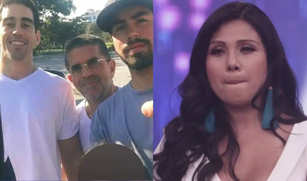 Tula Rodríguez no logra ponerse de acuerdo con los hijos de Javier Carmona. Foto: composición/ Instagram/ captura de América TV Tula Rodríguez no logra ponerse de acuerdo con los hijos de Javier Carmona. Foto: composición/ Instagram/ captura de América TV