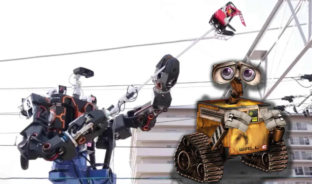 Debido a su gran tamaño, el robot no demoró en hacerse viral en internet. Foto: composición LR/ captura YouTube Debido a su gran tamaño, el robot no demoró en hacerse viral en internet. Foto: composición LR/ captura YouTube