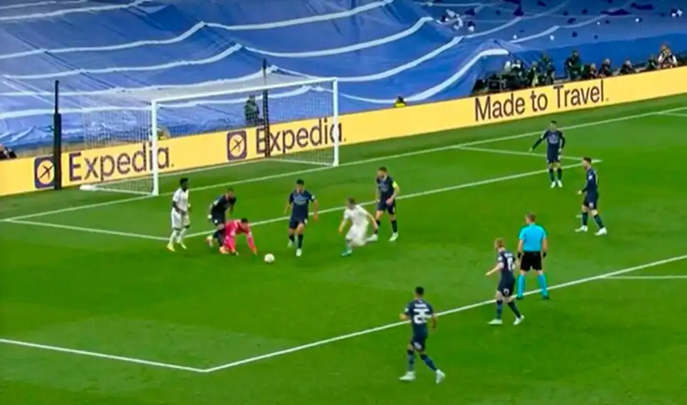 Ederson fue titular en el partido de ida ante el Real Madrid. Foto: ESPN Ederson fue titular en el partido de ida ante el Real Madrid. Foto: ESPN