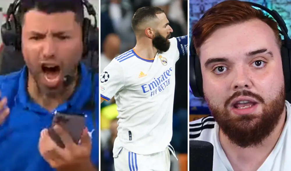 Karim Benzema puso el 3-1 para el Real Madrid. Foto: composición Star Plus/EFE/Twitch