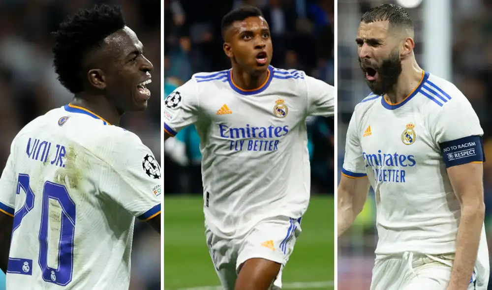 Real Madrid enfrentará a Liverpool FC en la final de la UEFA Champions League 2021-22. foto: composición EFE