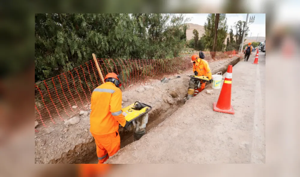El Ejecutivo informó que dichos trabajos solucionará el colapso del sistema de saneamiento. Foto: MVCS