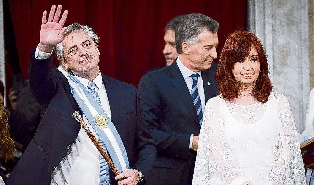 Irreconciliable. Foto de archivo de la entonces plancha electoral de los Fernández. Foto: AFP
