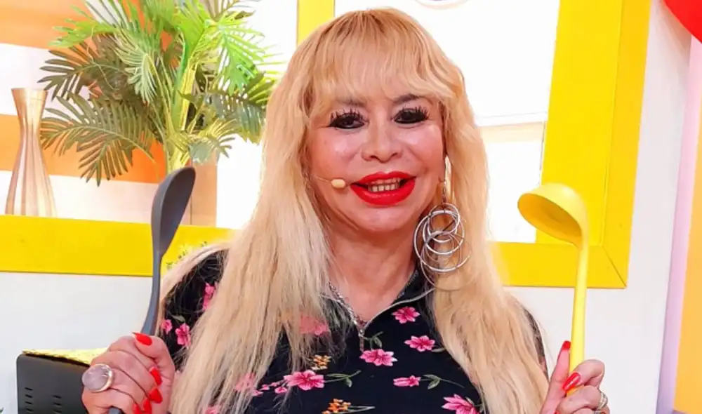 "Solo cocino guiso de quinua con queso y lentejas, nada más. Florcita cocina mejor que yo", dijo Susy Díaz. Foto: difusión/ GV Producciones