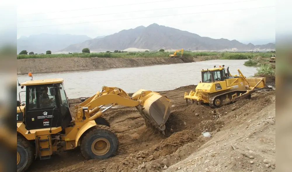 Obras de enrocado son bajo la modalidad de gobierno a gobierno. Foto: La República