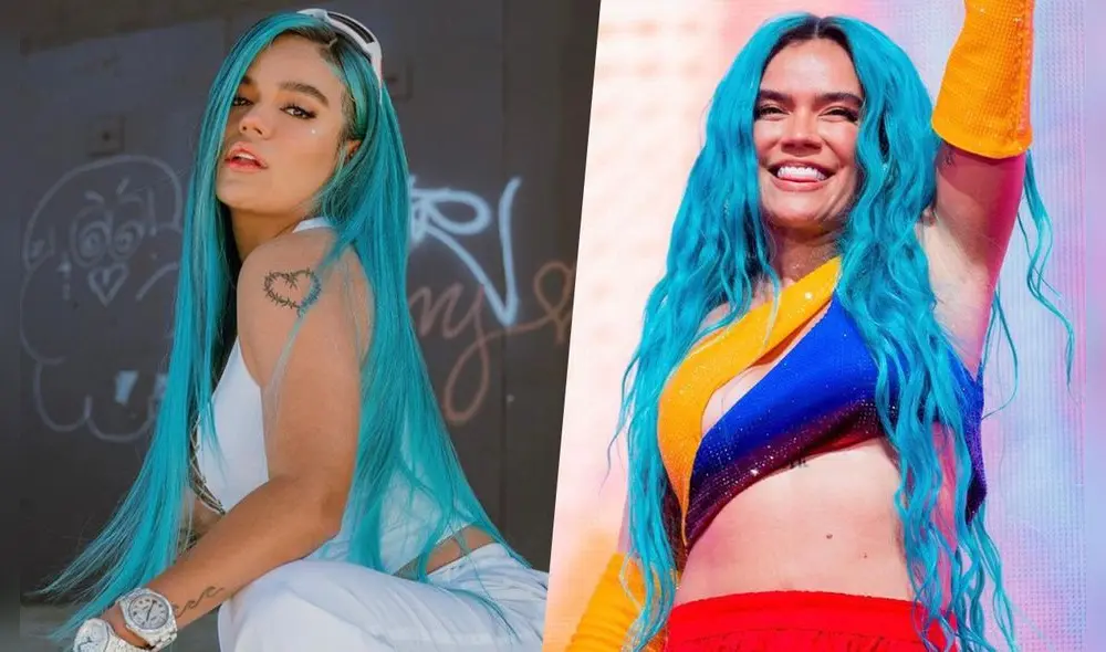 Karol G se convierte en la cantante urbana más rica del momento. Foto: Instagram Karol G/ composición LR