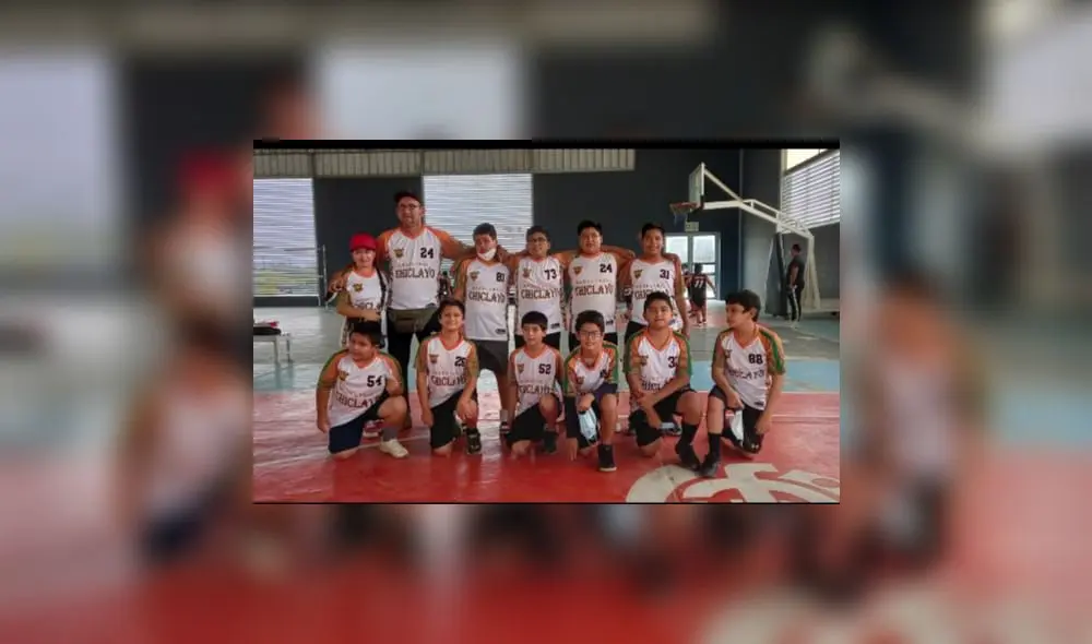 Equipo de Percy Vidales presente en el campeonato. Foto: Liga Distrital de Básket de La Victoria.