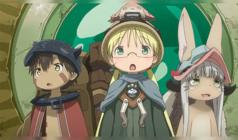 Reg, Riko y Nanachi en la temporada 2 de "Made in Abyss". Foto: Kinema Citrus