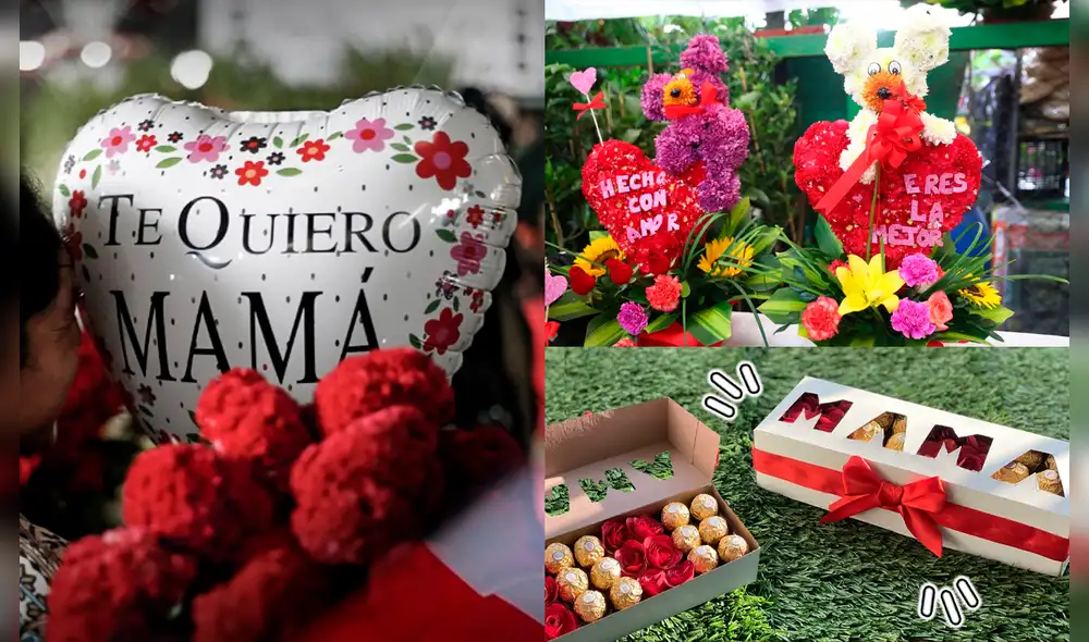 Las flores es uno de los regalos que prefieren las peruanas por el Día de la Madre. Foto: composición LR