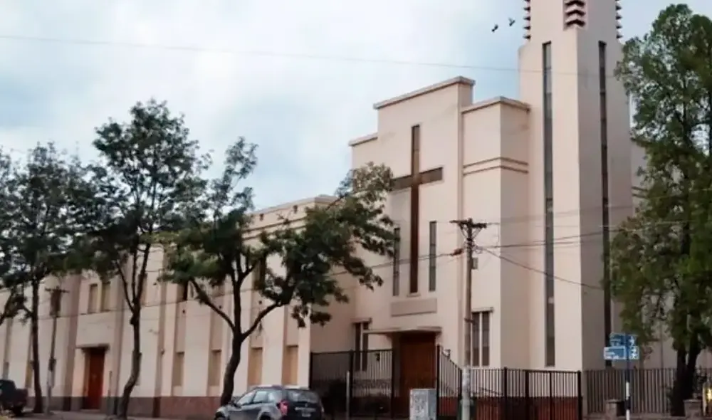 Colegio Del Salvador de Jujuy, en donde se produjo una intoxicación con brownies de marihuana. Foto: Clarín