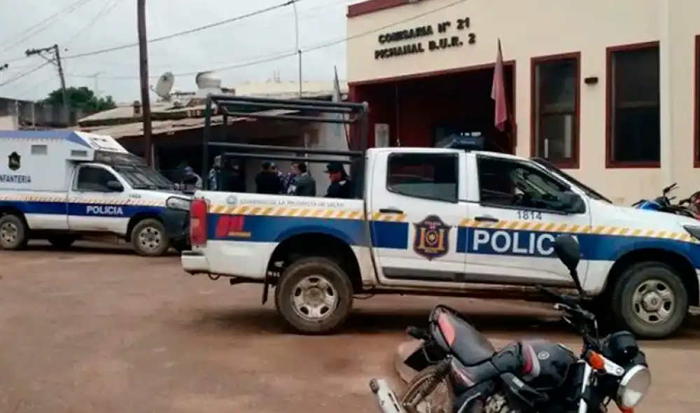 Comisaría de Pichanal a la que acudió el menor. Foto. Tribuno de Salta