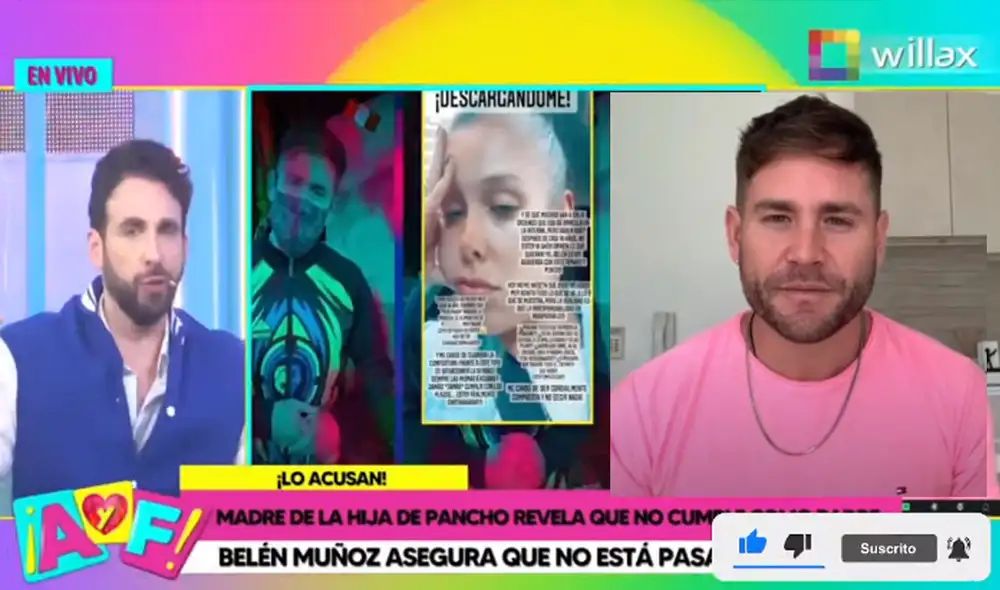 Pancho Rodríguez fue entrevistado en "Amor y fuego" el 5 de mayo del 2022. Foto: captura Willax