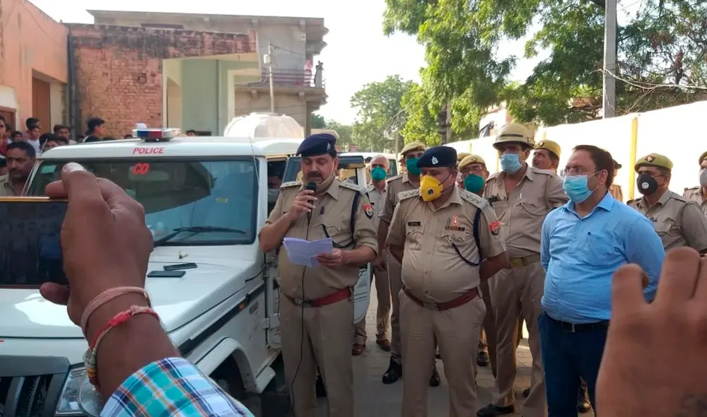 El resto de efectivos policiales que se hallaban en la comisaria en el momento del abuso sexual han sido apartados de sus funciones. Foto: Policía de la India/Europa Press El resto de efectivos policiales que se hallaban en la comisaria en el momento del abuso sexual han sido apartados de sus funciones. Foto: Policía de la India/Europa Press