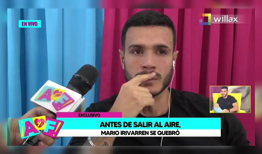 Mario Irivarren hizo mea culpa sobre su relación con Vania Bludau. Foto: captura de Willax Mario Irivarren hizo mea culpa sobre su relación con Vania Bludau. Foto: captura de Willax