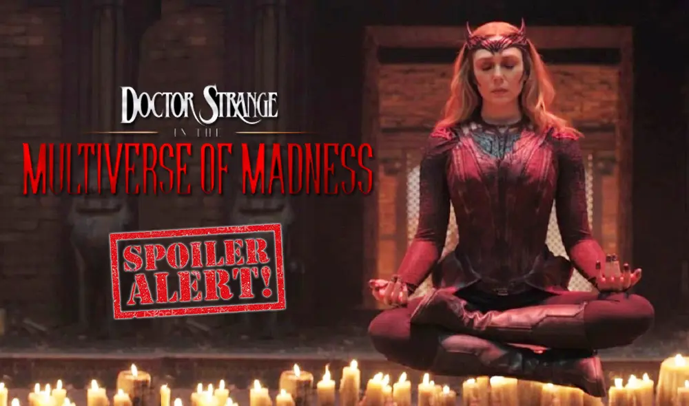 Scarlet Witch en “Doctor Strange in the Multiverse of Madness”. Foto: Marvel Latinoamérica Oficial