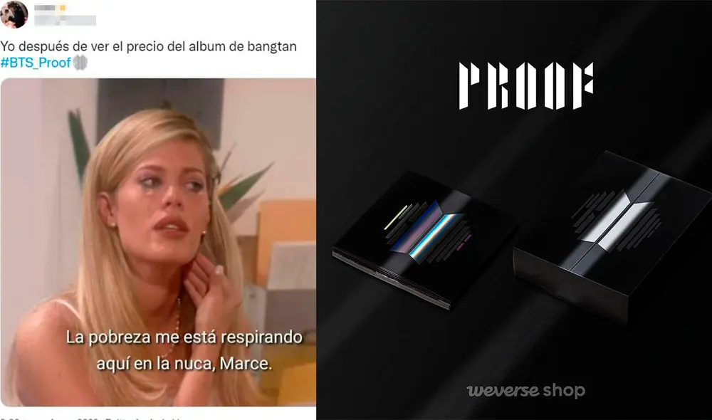 Comeback de BTS: el costo de envío internacional es una de las preocupaciones de ARMY. Foto: Twitter/HYBE