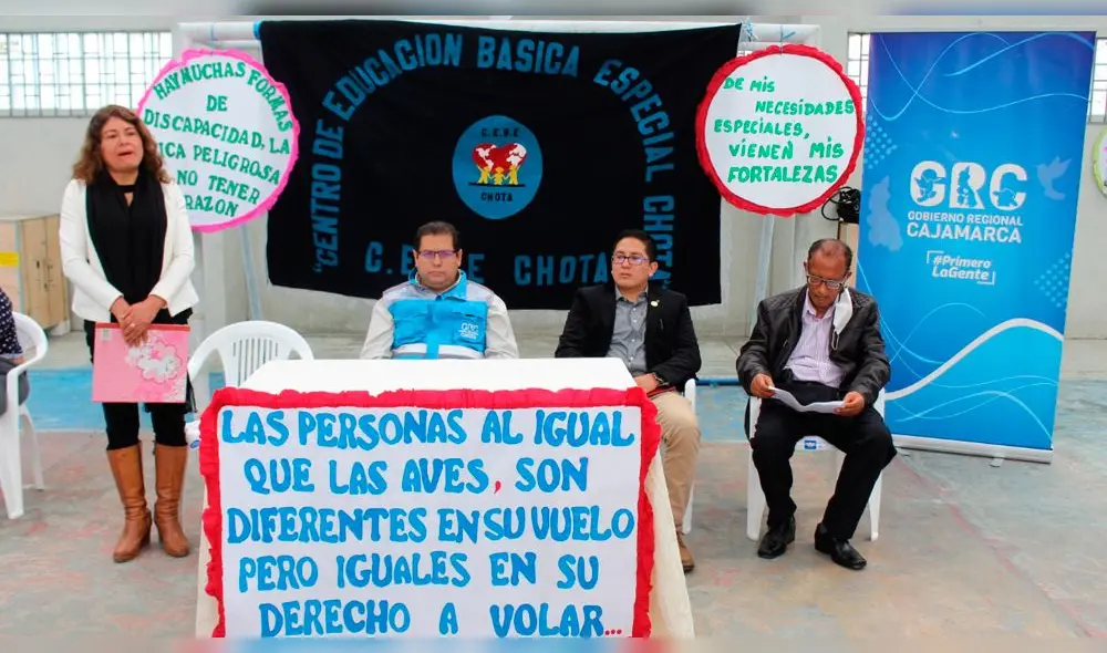 Anuncian elaboración del expediente técnico para construcción del CEBE Chota. Foto: Gerencia Sub Regional Chota.