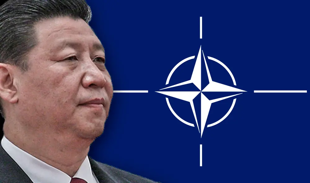 China ha criticado varias veces a la OTAN en los últimos meses. Foto: composición de Fabrizio Oviedo / La República