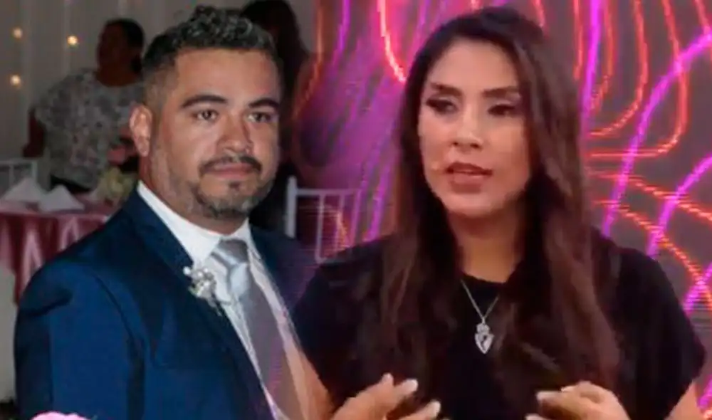 ‘Chola Puca’, denuncia por maltrato físico y psicológico a su esposo. Foto: captura/ATV