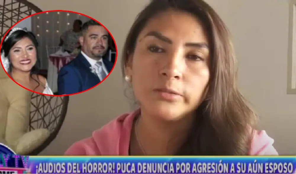 La Chola Puca aseguró que anteriormente denunció a su esposo por el mismo delito. Foto: captura ATV