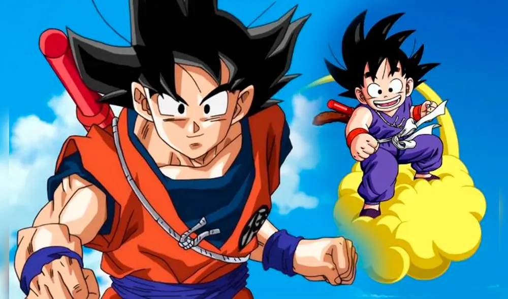 Gokú es el protagonista del anime Dragon Ball, basado en el manga creado por el japonés Akira Toriyama. Foto: composición LR