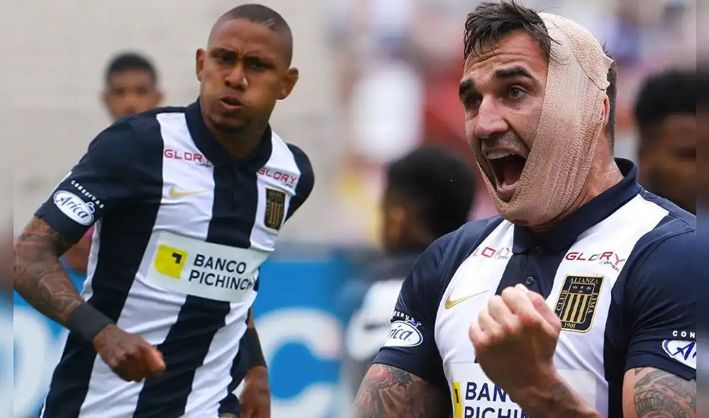 Arley Rodríguez y Pablo Míguez fueron campeones con Alianza Lima en el 2021. Foto: Alianza Lima/Liga 1