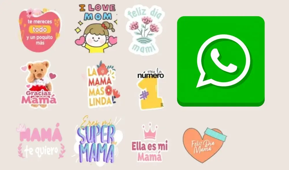 WhatsApp es una aplicación con la que puedes enviar detalles especiales en este Día de la Madre. Foto: composición LR