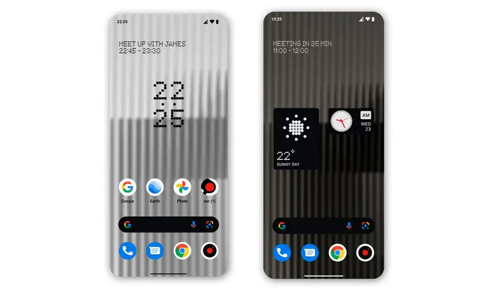 Así luciría el Nothing Phone. Foto: El Androide Libre