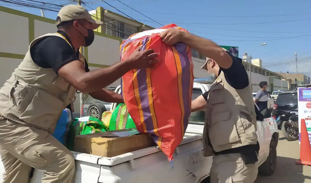 Se hallaron productos provenientes de EsSalud y Minsa. Foto: Rosa Quincho Se hallaron productos provenientes de EsSalud y Minsa. Foto: Rosa Quincho