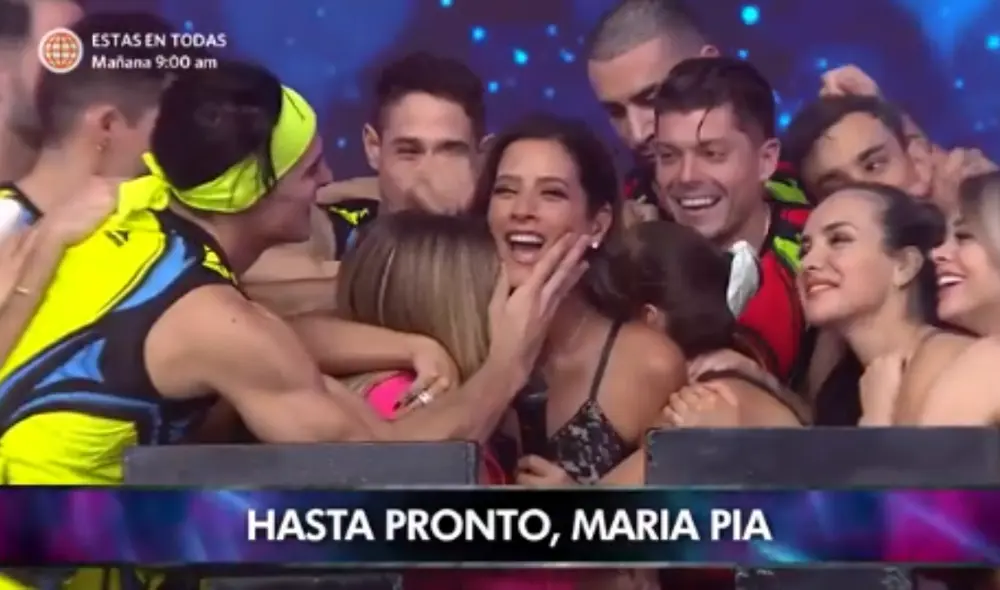 María Pía Copello desea volver a "Esto es guerra" lo más pronto posible. Foto: captura de América TV María Pía Copello desea volver a "Esto es guerra" lo más pronto posible. Foto: captura de América TV